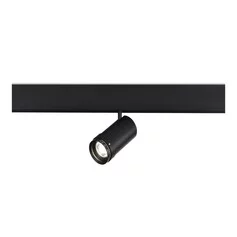 ST357.446.12 Магнитный трековый светильник ZOOM Черный LED 1*12W 4000K Lm Ra90 10-55° IP20 D50xH160 
