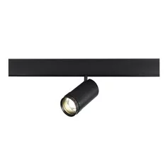 ST357.446.20 Магнитный трековый светильник ZOOM Черный LED 1*20W 4000K Lm Ra90 10-55° IP20 D60xH170 