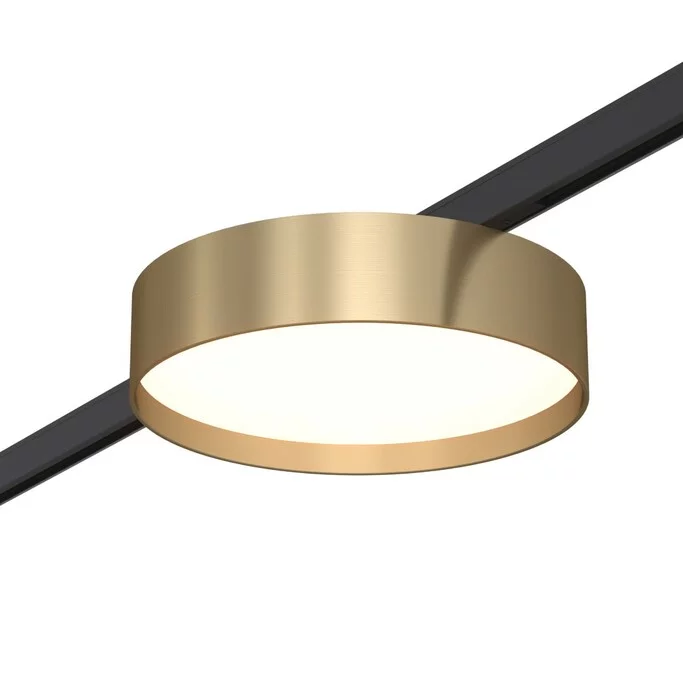 ST670.336.12 Магнитный трековый светильник Латунь LED 1*12W 3000K 500Lm Ra&gt;80 100° IP20 D113xH34 24V