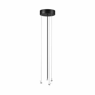 SONEX 7756 (7758) L SN Подвесное крепление для светильника QUASAR LED металл черный 1,5м QUASAR