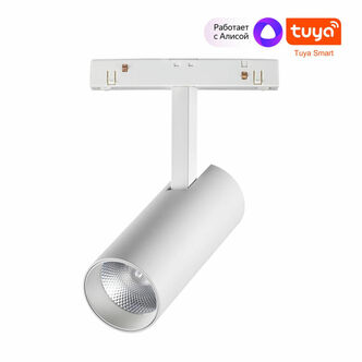 NOVOTECH 359495 SHINO NT24 000 белый Трековый низковольт. св-к диммир. со сменой цв.температуры, пул