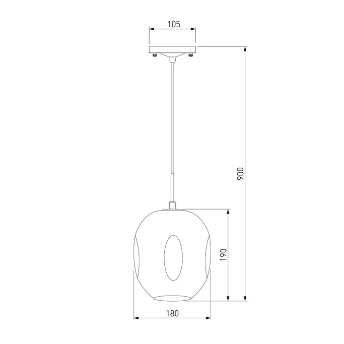 Подвес EUROSVET Mill 50195/1