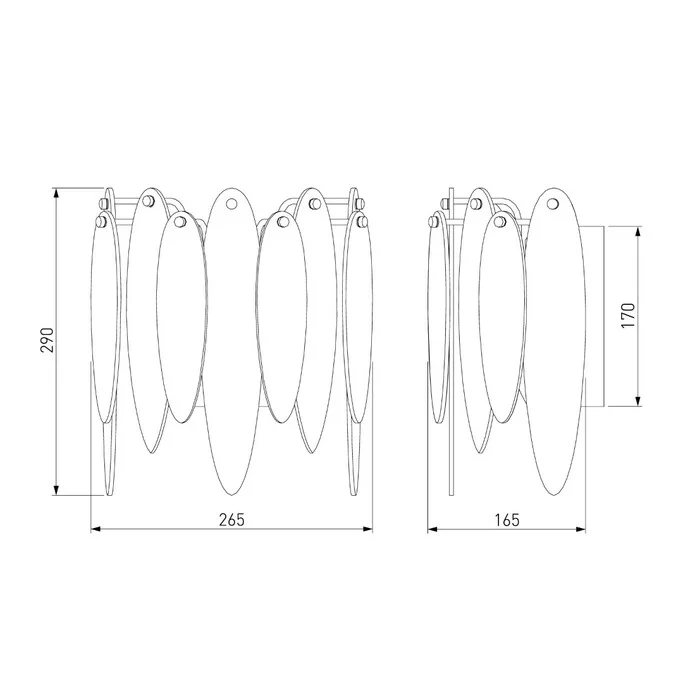 Бра BOGATES CANARIA 326/1