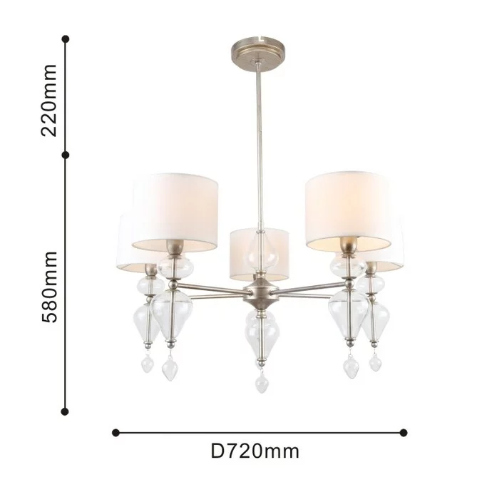 Люстра FAVOURITE Ironia 2554-5P