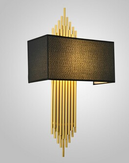 Бра Sohne Cg 90-0009 Fiore Black H65 W29 By Imperiumloft