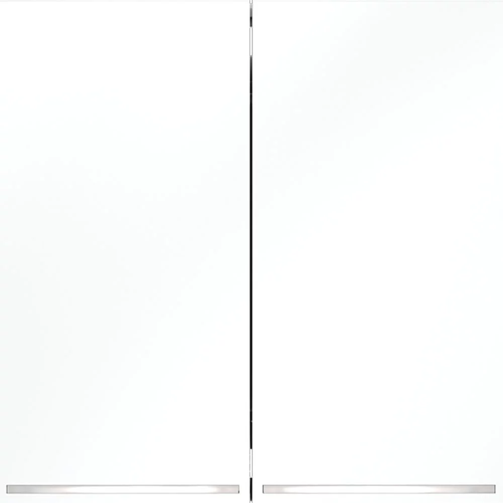 Проходной переключатель встраиваемый VOLTUM S70 двухклавишный с подсветкой 10А, (белый мат VLS020402