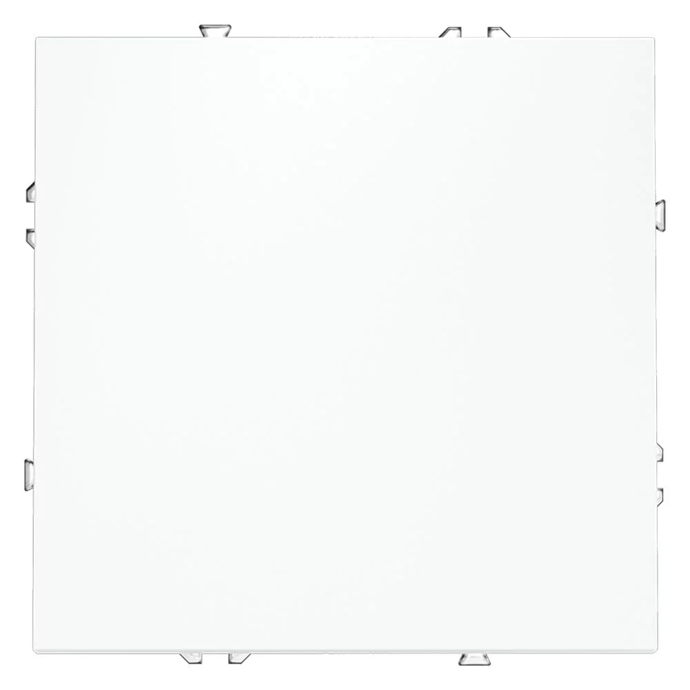 Выключатель встраиваемый VOLTUM S70 одноклавишный 10А, (белый матовый) VLS010102