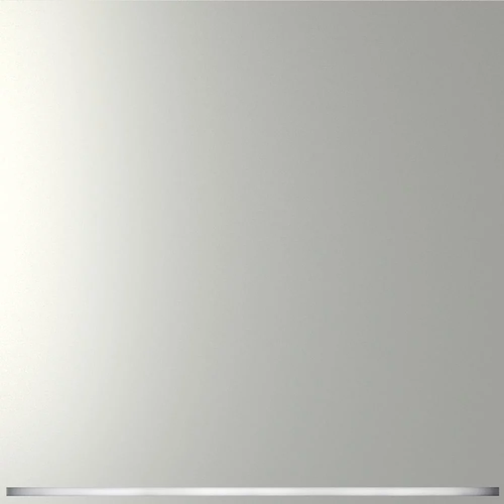 Проходной переключатель встраиваемый VOLTUM S70 одноклавишный с подсветкой 10А, (сталь) VLS010405