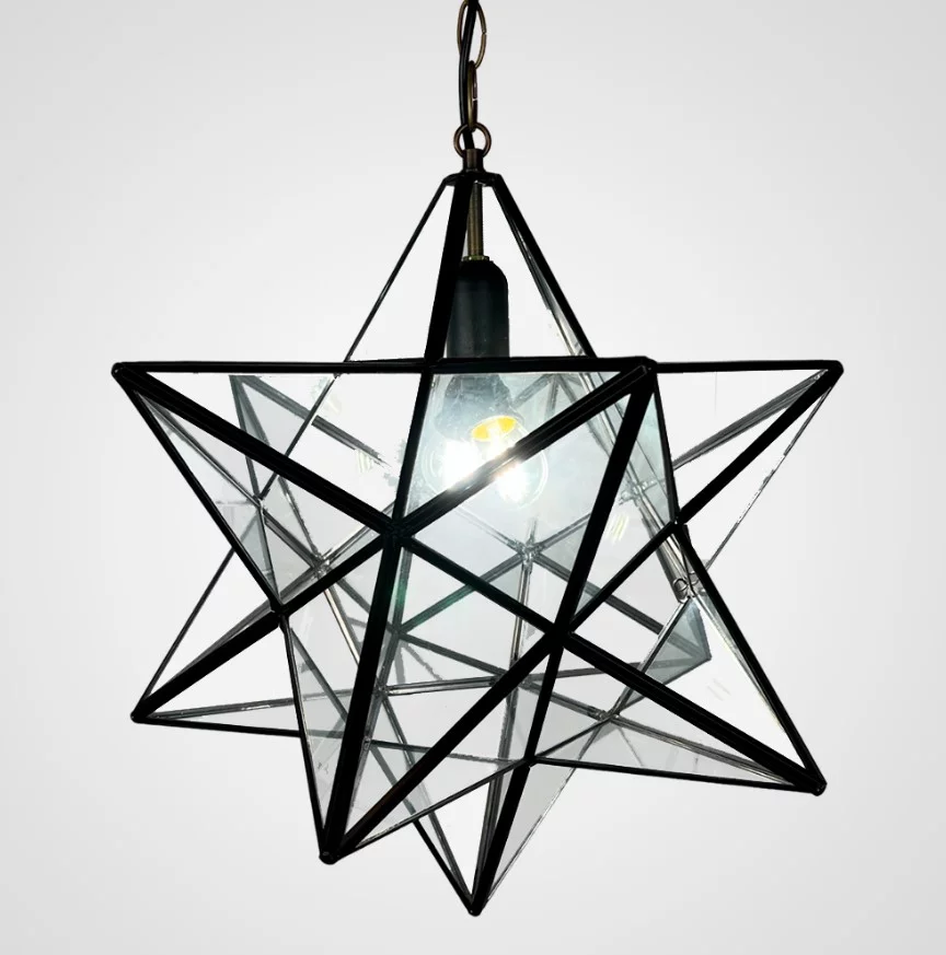 Люстра Black Star Clear Glass 40 См By Imperiumloft