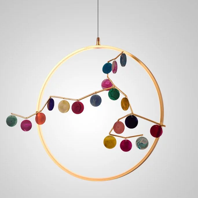 Подвесной Светильник Agate 10 Multicolour D60 By Imperiumloft