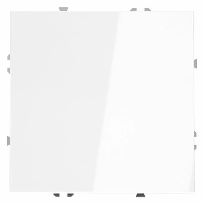 Перекрестный переключатель встраиваемый VOLTUM S70 одноклавишный 10А, (белый глянцевый) VLS010501