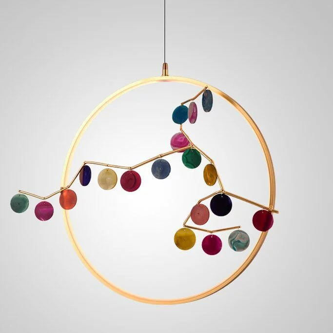 Подвесной Светильник Agate 10 Multicolour D60 By Imperiumloft