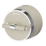 Werkel W5812055  Переключатель одноклавишный Vintage (слоновая кость матовый хром)