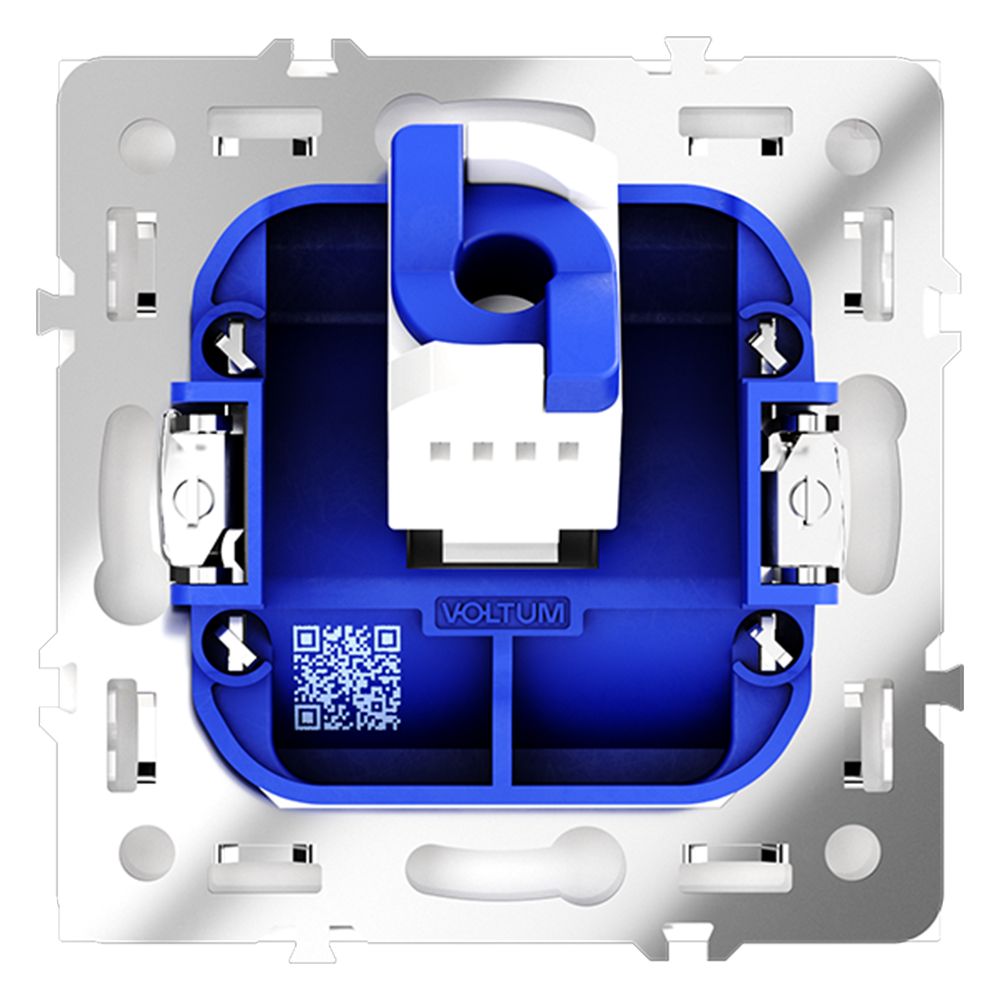 Розетка компьютерная встраиваемая VOLTUM S70 RJ45 кат.6, (кашемир) VLS060103