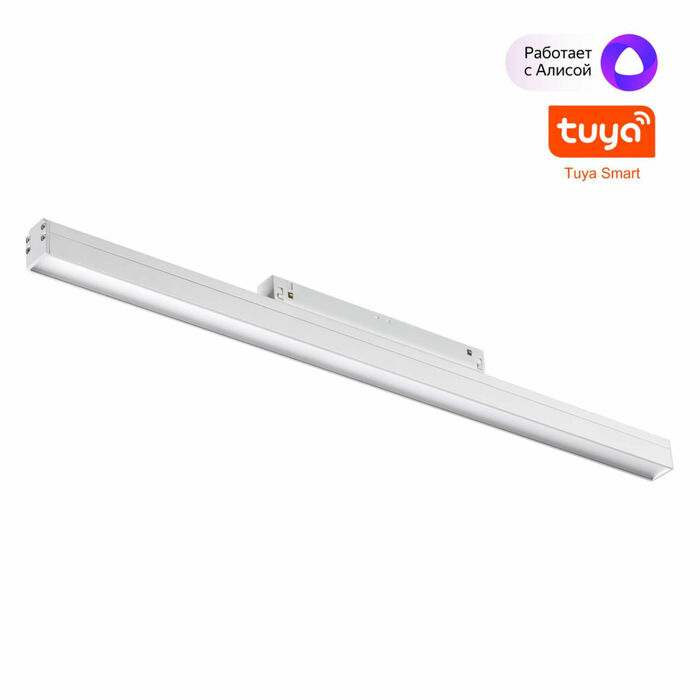 NOVOTECH 359481 SHINO NT24 000 белый Трековый низковольт. св-к диммир. со сменой цв.температуры, пул