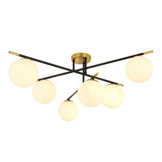 Люстра ARTE LAMP Alcor A2224PL-6BK