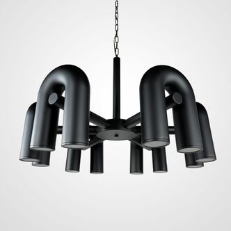 Подвесная Люстра Fanny 12 Black By Imperiumloft