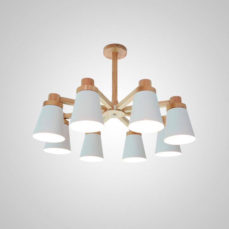 Потолочная Люстра Prop 8 White By Imperiumloft