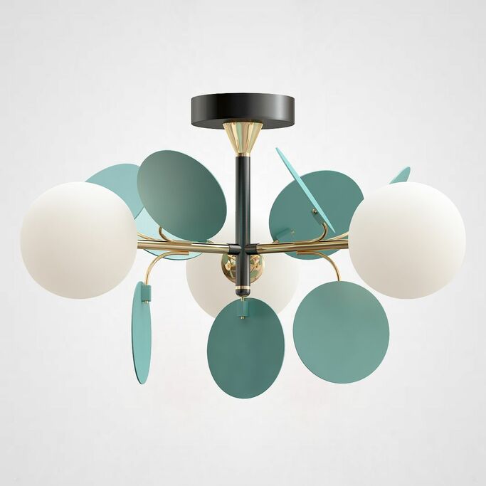 Люстра На Штанге Matisse Blue D45 By Imperiumloft