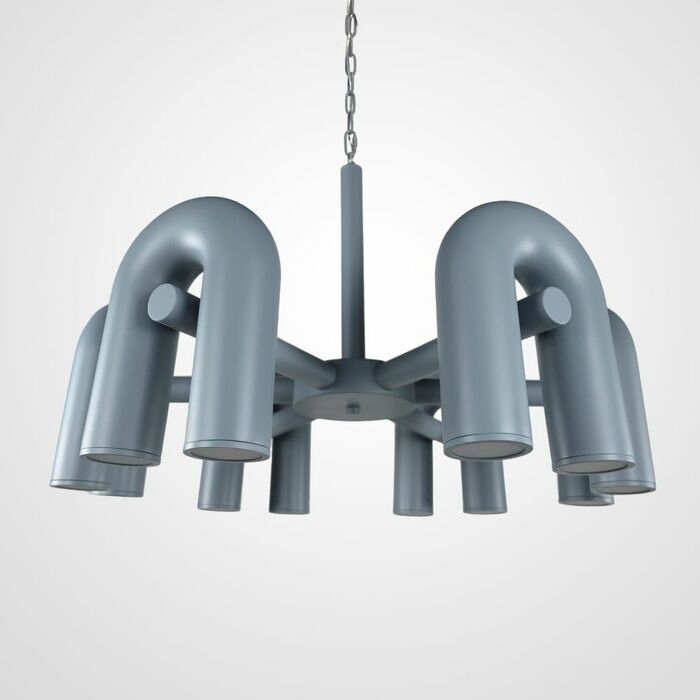 Подвесная Люстра Fanny 12 Grey By Imperiumloft