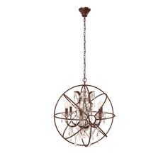 Люстра LOFT IT Foucaults orb crystal LOFT1897/6