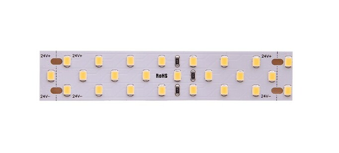 Лента светодиодная 3x DSG 2835 DW 252L-V24-IP33, 4000 K, 1260 LED, 24W m, 5000*19*2 mm, LUX (SMD 283