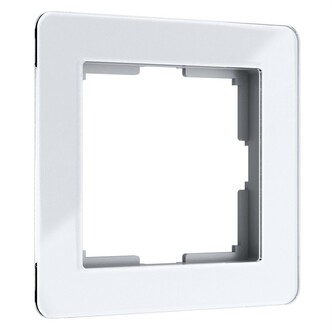 Werkel W0012701  Рамка на 1 пост Acrylic (белый)