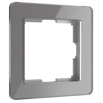 Werkel W0012704  Рамка на 1 пост Acrylic (графит)