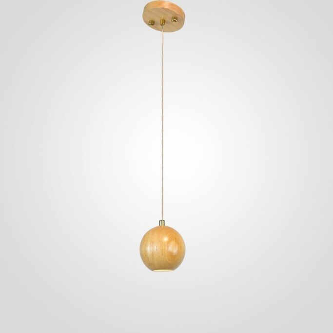 Подвесной Светильник Lofter Wooden Sphere By Imperiumloft