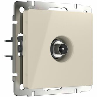 Werkel W1183003  ТВ-розетка оконечная (слоновая кость)