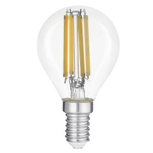 General филамент Шар E14 20W 6500K 6K 45x78 (нитевидная) прозр.GLDEN-G45S-20-230-E14-6500 661517