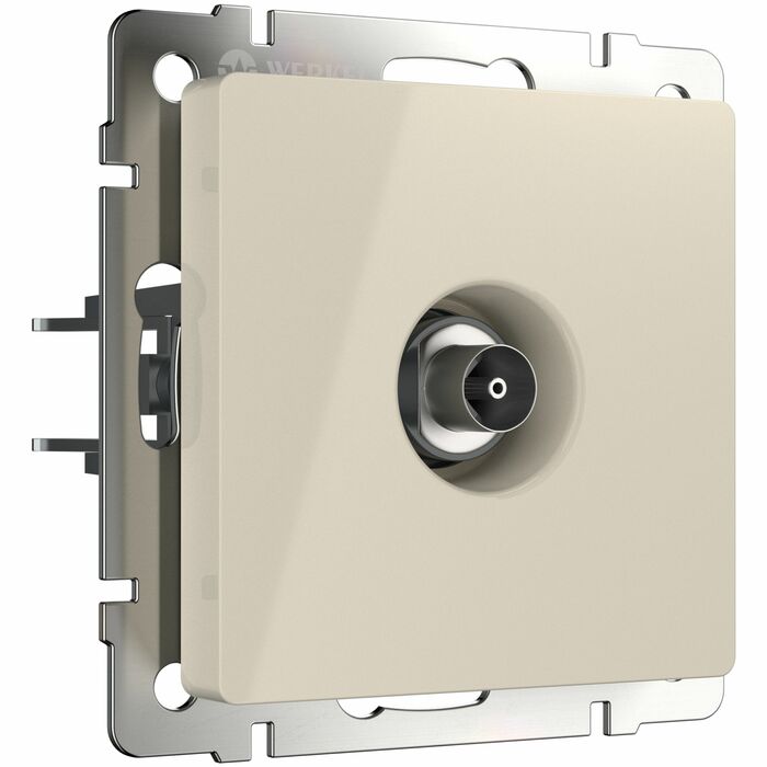 Werkel W1183003  ТВ-розетка оконечная (слоновая кость)