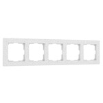 Werkel W0052401  Рамка на 5 постов (белый)