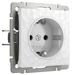 Werkel W1271001  Розетка с заземлением (белый)