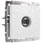 Werkel W1283001  ТВ-розетка оконечная (белый)