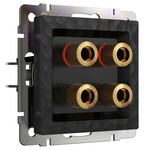 Werkel W1285008  Акустическая розетка (черный)