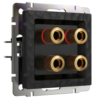 Werkel W1285008  Акустическая розетка (черный)
