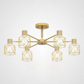 Потолочная Люстра Corf B3 Yellow 6 Lamps By Imperiumloft