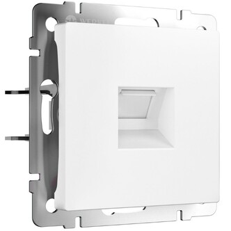Werkel W1181061  Розетка Ethernet RJ-45 (белый матовый)