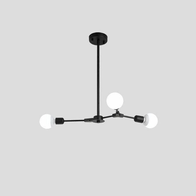 Люстра На Штанге Late D55 Black By Imperiumloft