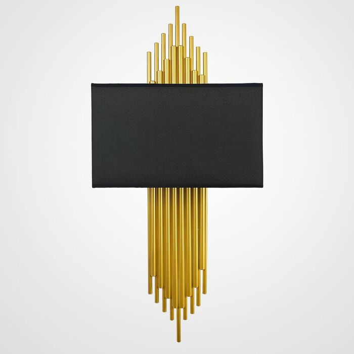 Бра Sohne Cg 90-0009 Fiore Black H75 W32 By Imperiumloft