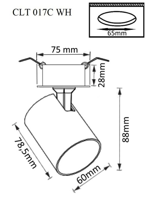CRYSTAL LUX CLT 017C WH