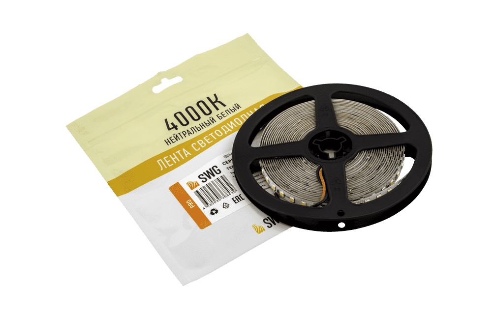 Лента св д SWG SWG2P126-24-13-NW 13Вт 24В IP20 Нейтральный белый
