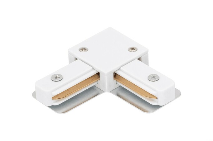 Коннектор для трековых систем, белый CN2-WH-L 