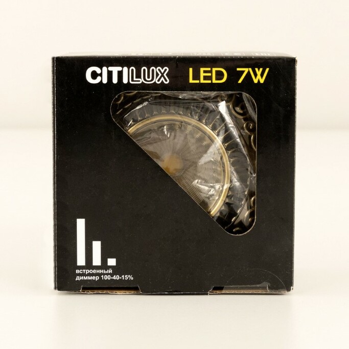 Точечный светильник CITILUX Боска CLD041NW3