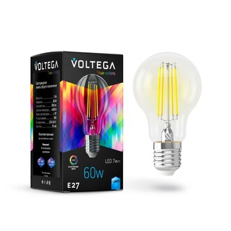 VOLTEGA 7155 VG10-A60E27cold7W-FHR Crystal  A60 7W 4000K E27 CRI97