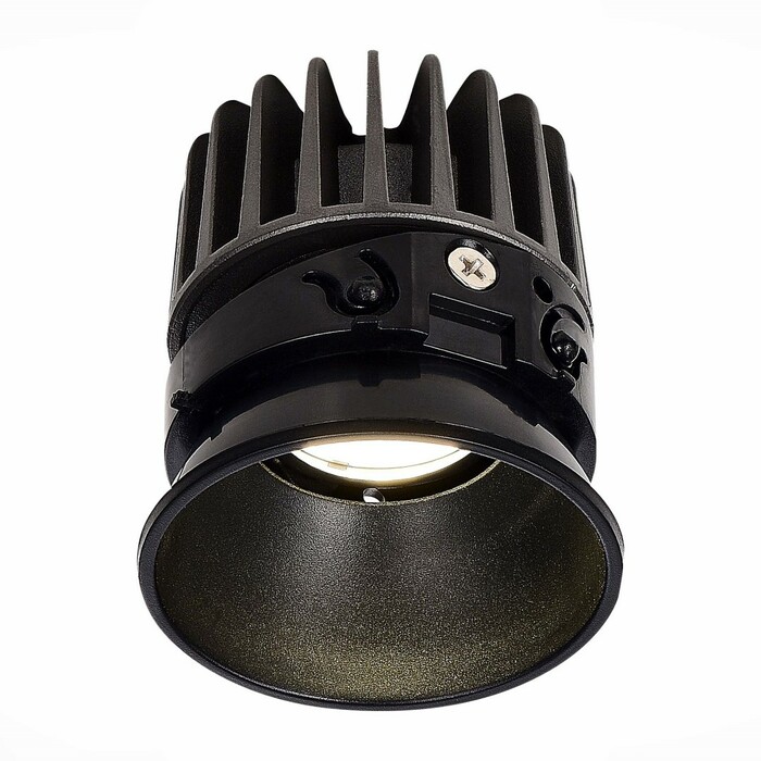 ST851.438.07 Светодиодный модуль Черный LED 1*7W 3000K 560Lm Ra>90 36° IP20 D69xH70 220-240V