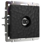 Werkel W1283008  ТВ-розетка оконечная (черный)