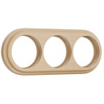 Werkel W0035224  Рамка на 3 поста (светлый бук)