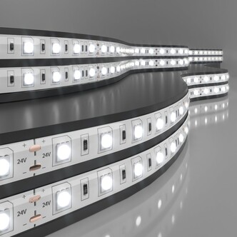 ELEKTROSTANDART 5050 24V 60Led 14,4W IP65 Лента свет 60Led 14,4W IP65 4200K дневной белый(цена за 1м